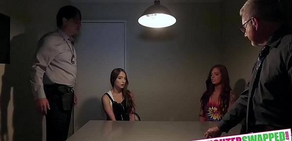  Izzy Lush , Scarlett Mae in Interrogation Penetration Pt.1